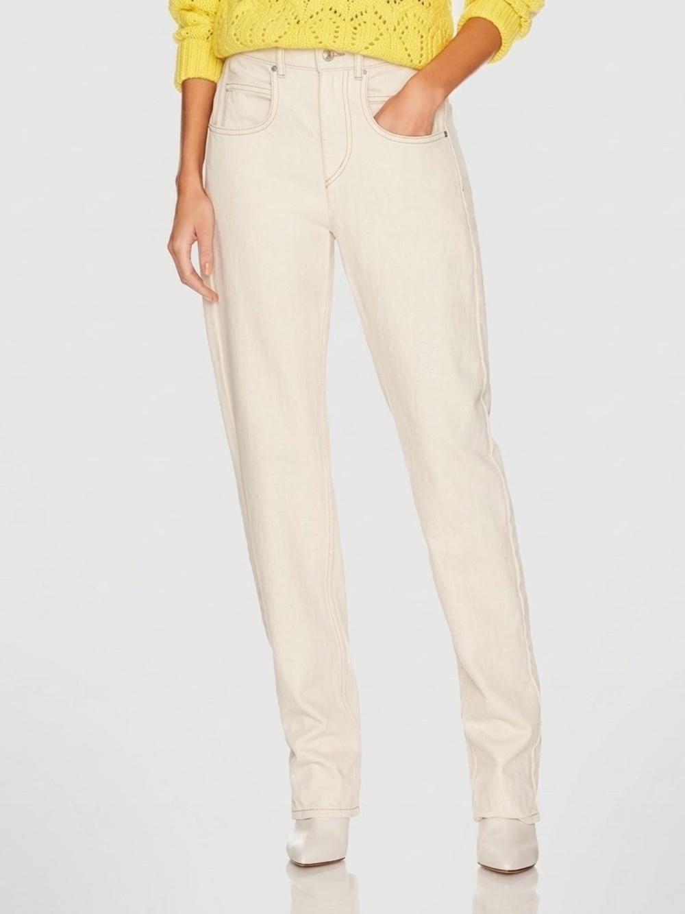 ETOILE ISABEL MARANT Vendelia High Rise Straight Jeans